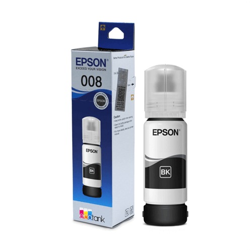 Epson 008 Black Ink – Genuine Epson High-Capacity Bottle