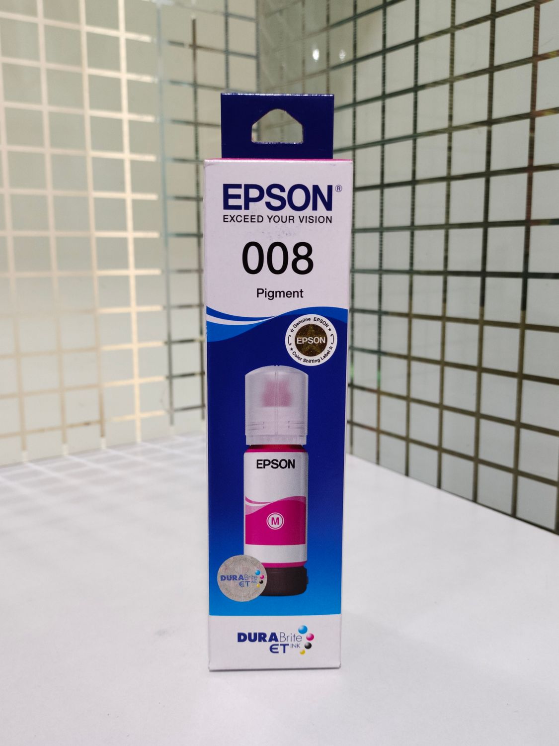 Epson 008 Magenta Original Ink Bottle | For Epson EcoTank Printers