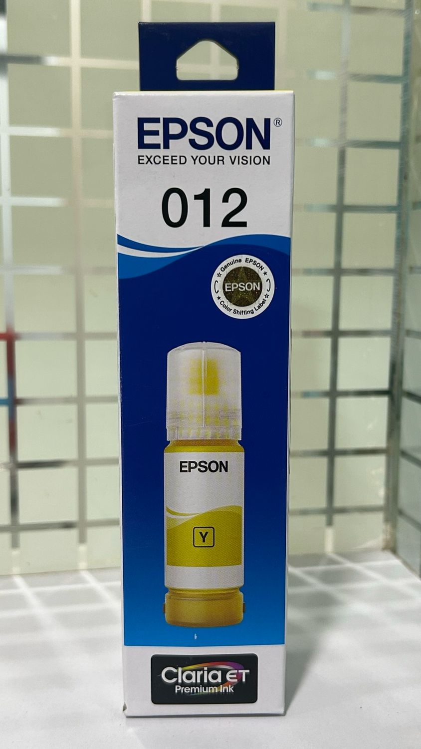 Epson 012 Yellow Ink – Genuine Epson Photo Ink Bottle