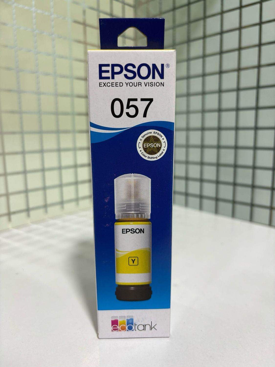 Epson 057 Yellow Original Ink Bottle | EcoTank Photo Series