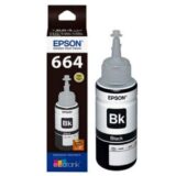 Epson 664 Black Ink Bottle (Original) – High Yield, Sharp Text Prints