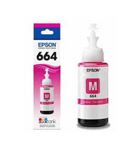 Epson 664 Magenta Ink Bottle | Original Epson Ink for EcoTank Printers