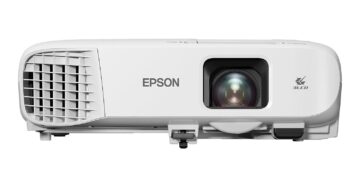 Epson PowerLite 982W WXGA 3LCD Projector – 4200 Lumens, Dual HDMI, Network & Optional Wireless