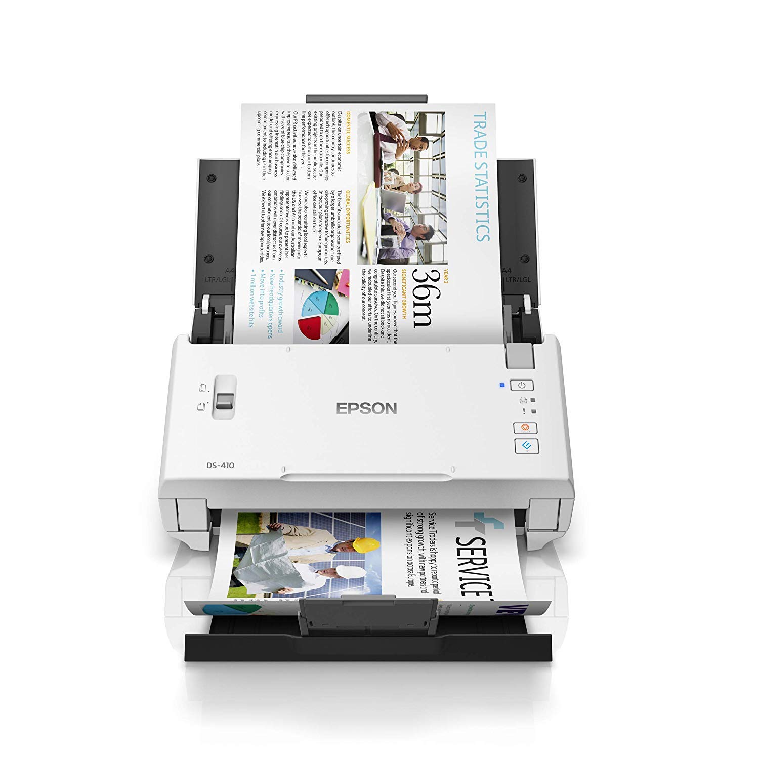 Epson WorkForce DS-410 A4 Duplex Sheet-fed Document Scanner