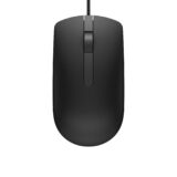Dell MS116 Wired Optical Mouse – USB Mouse for Office & Home Use